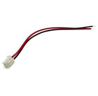 2-Pin 2.54mm Jumper Wire - JST Black Red